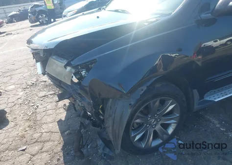 2010 Acura Mdx Advance Package from USA, damaged, VIN 2HNYD2H77AH515797